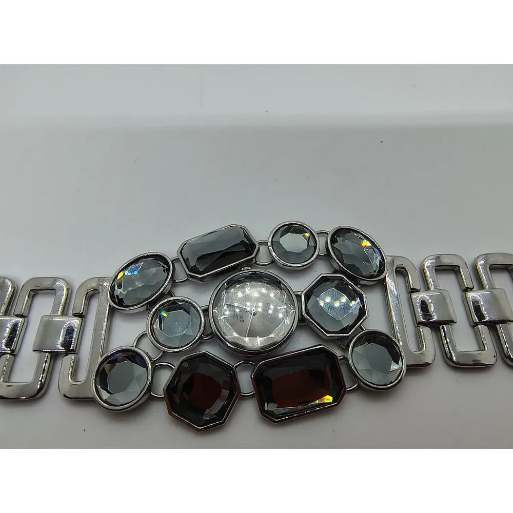 Stone Woman's Jewelry Bracelet Vintage L80116 Watch - Picture 2 of 10